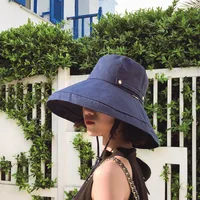 Women's Basic Simple Style Solid Color Crimping Bucket Hat main image 5