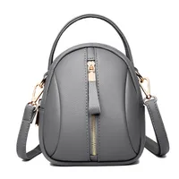 Solid Color Street Women's Backpack sku image 5