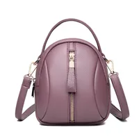 Solid Color Street Women's Backpack sku image 6