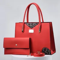 Women's Medium Pu Leather Color Block Vintage Style Bucket Zipper Handbag main image 3