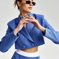 Daily Women's Elegant Solid Color Polyester Button Skirt Sets Skirt Sets sku image 16