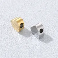 1 Piece 304 Stainless Steel 18K Gold Plated Heart Shape Polished Beads main image 5