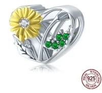 1 Piece 925 Sterling Silver Rhinestones Heart Shape Jewelry Accessories sku image 4
