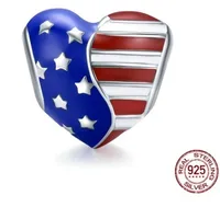 1 Piece 925 Sterling Silver Rhinestones Heart Shape Jewelry Accessories sku image 3