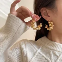 1 Pair Ig Style French Style Commute C Shape Plating Copper Gold Plated Silver Plated Earrings main image 10