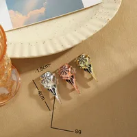 Commute Geometric Alloy Asymmetrical Unisex Brooches main image video