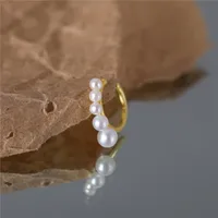 1 Piece 925 Sterling Silver Solid Color Earrings main image 5