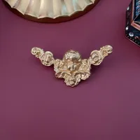 Retro Geometric Alloy Plating Unisex Brooches sku image 2