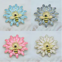 Fashion Flower Alloy Enamel Women's Brooches main image 1