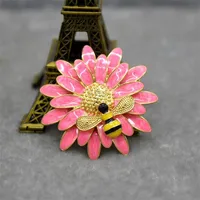 Fashion Flower Alloy Enamel Women's Brooches sku image 2