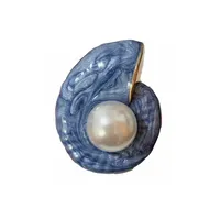 Fashion Snails Alloy Inlay Pearl Women's Brooches main image 4
