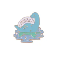 Cartoon Style Animal Alloy Enamel Unisex Brooches sku image 1