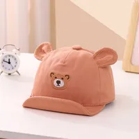 Children Unisex Cute Animal Bear Baseball Cap main image 4