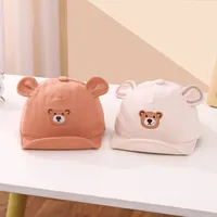 Children Unisex Cute Animal Bear Baseball Cap main image 2