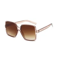 Retro Gradient Color Leopard Ac Square Full Frame Women's Sunglasses sku image 3
