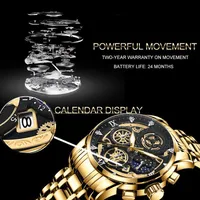 Business Star Double Side Snaps Quartz Men's Watches main image 3