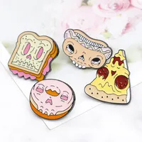 Cute Cartoon Alloy Enamel Unisex Brooches main image 5