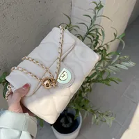 Women's Medium All Seasons Pu Leather Solid Color Elegant Square Flip Cover Underarm Bag main image 3