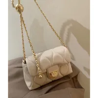 Women's Medium All Seasons Pu Leather Solid Color Elegant Square Flip Cover Underarm Bag main image 5
