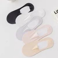 Women's Simple Style Solid Color Cotton Ankle Socks A Pair main image 4