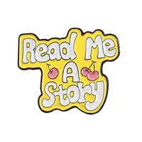 Simple Style Letter Alloy Stoving Varnish Unisex Brooches main image 3