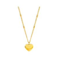 304 Stainless Steel 18K Gold Plated Elegant Streetwear Plating Heart Shape Pendant Necklace main image 3