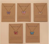Fashion Butterfly Alloy Plating Women's Pendant Necklace sku image 21