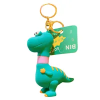 Cartoon Style Dinosaur Pvc Unisex Bag Pendant Keychain main image 2