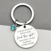 1 Piece Fashion Letter Titanium Steel Plating Unisex Keychain sku image 4