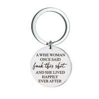 1 Piece Fashion Letter Titanium Steel Plating Unisex Keychain main image 2