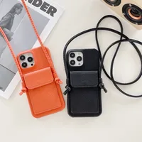 Fashion Solid Color Pu Leather   Phone Cases main image 4