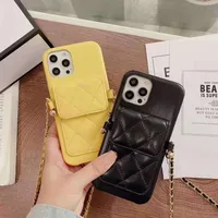 Cartoon Style Lingge Pu Leather   Phone Cases main image 4