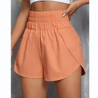 Slim Fit High Waist Stretch Loose Sports And Leisure Shorts Ladies New Spring And Summer Fashion  Style Style Shorts main image 2