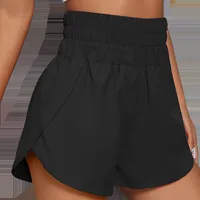 Slim Fit High Waist Stretch Loose Sports And Leisure Shorts Ladies New Spring And Summer Fashion  Style Style Shorts main image 4