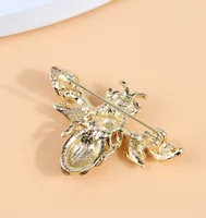 Retro Bee Alloy Inlay Rhinestones Women's Brooches 1 Piece main image 2