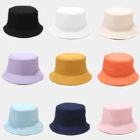 Women's Casual Solid Color Wide Eaves Bucket Hat main image 1