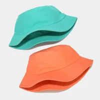 Women's Casual Solid Color Wide Eaves Bucket Hat main image 3
