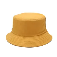 Women's Casual Solid Color Wide Eaves Bucket Hat main image 5