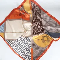 Women's Retro Bohemian Geometric Satin Printing Scarves & Gloves main image 4