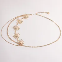 Sexy Sun Metal Plating Women's Chain Belts main image 2