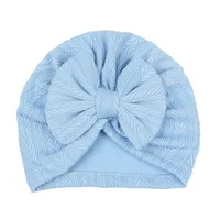 Children's Headwear Wholesale Solid Color Wheat Ear Pattern Bow Hat sku image 7