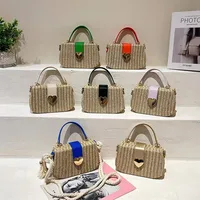 Women's All Seasons Straw Vacation Handbag main image 1