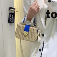 Women's All Seasons Straw Vacation Handbag main image 3