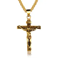Fashion Geometric Titanium Steel Plating Men'S Pendant Necklace sku image 1