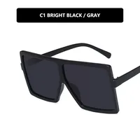 Hot Sale Retro Big Frame Sunglasses New Street Shooting Trend Sunglasses Frame Metal Hinge Wholesale Nihaowholesale sku image 1