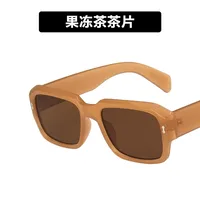 Cross-border European And American Large Frame Mi Nail Sunglasses  New Personalized Polygon Ins Simple Vintage Sunglasses Trend sku image 2