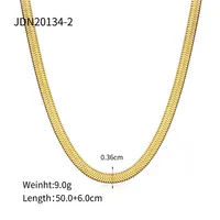 Wholesale Jewelry Simple Style Chain Stainless Steel Titanium Steel Plating Necklace sku image 2