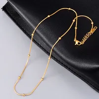 Wholesale Jewelry Heart 304 Stainless Steel Titanium Steel 18K Gold Plated Inlaid Shell Inlaid Gold Necklace sku image 1