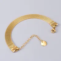 Wholesale Jewelry Heart 304 Stainless Steel Titanium Steel 18K Gold Plated Inlaid Gold Necklace sku image 2
