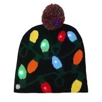 Christmas Decorations Adult Children's Glowing Knit Cap Nhmv155588 sku image 16